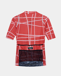 Café du Cycliste 車衣 Audax Mona V2 Superlight Jersey V2 Cinder Red Plush 女款 紅底粉條紋