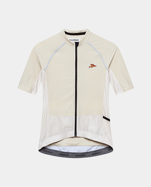 Café du Cycliste 車衣 Magda Lightweight Jersey Chalk 女款 米白