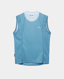 Café du Cycliste 休閒車衣 Beatrice V2 Lightweight Jersey DeepWater 無袖 男款 湖水藍