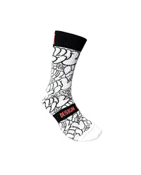 Biehler 車襪 Design Lab Socks 黑白滿版塗鴉
