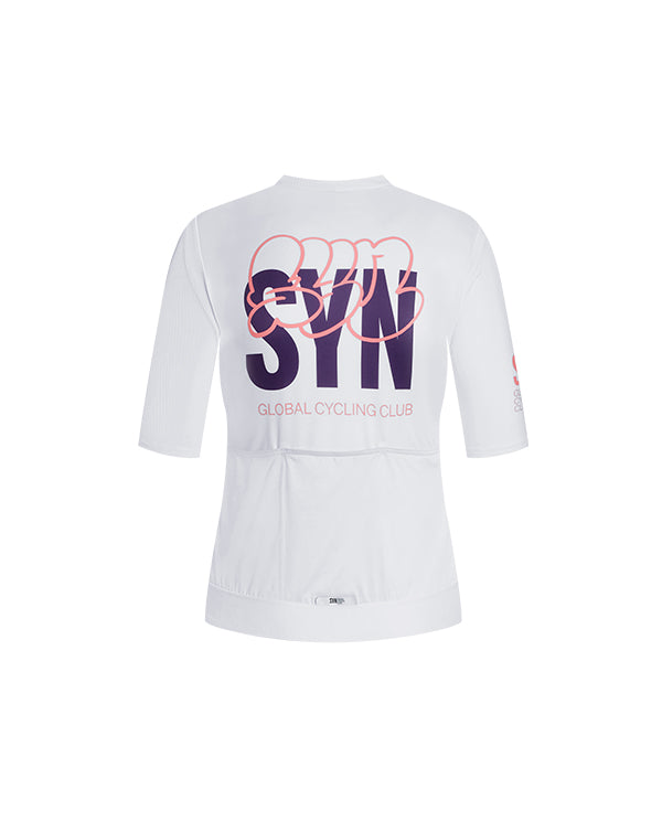 Biehler 車衣 PRO Design Lab Jersey Crossed White 女款 白