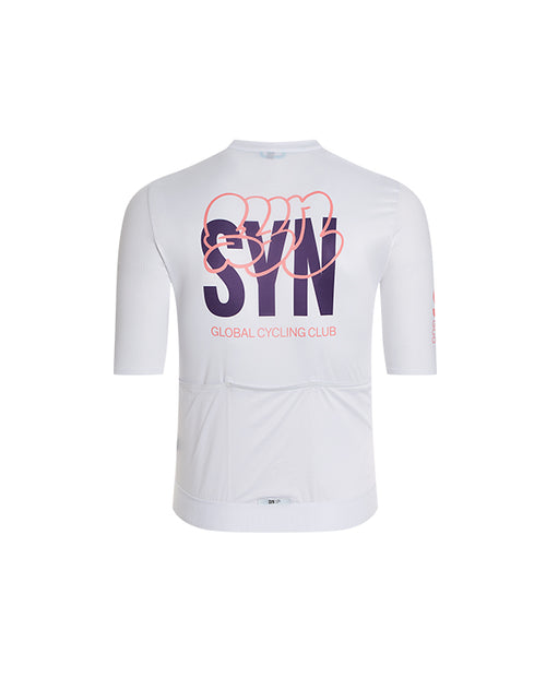 Biehler 車衣 PRO Design Lab Jersey Crossed White 男款 白