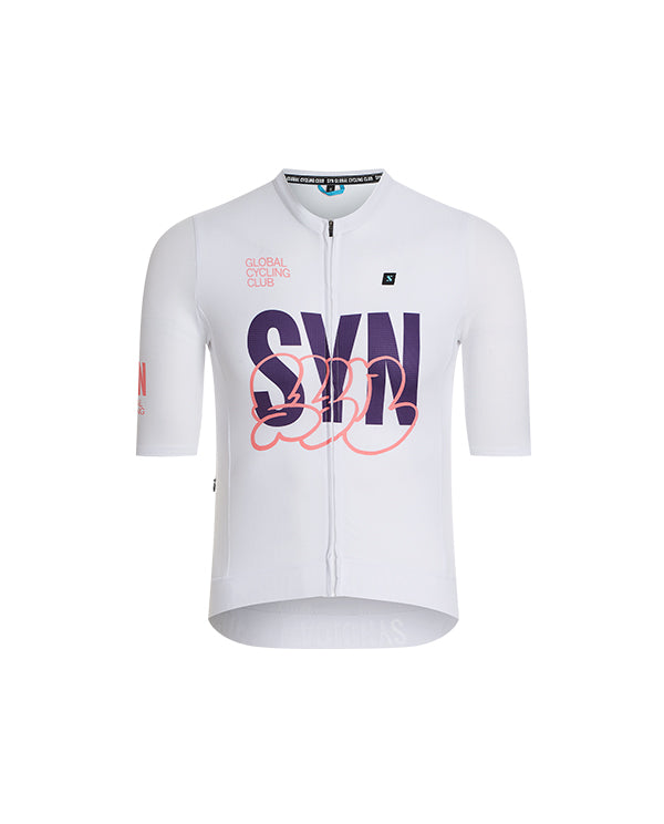 Biehler 車衣 PRO Design Lab Jersey Crossed White 男款 白