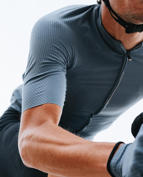 Q36.5 車衣 Dottore Pro Jersey Grisaille 男款 藍灰