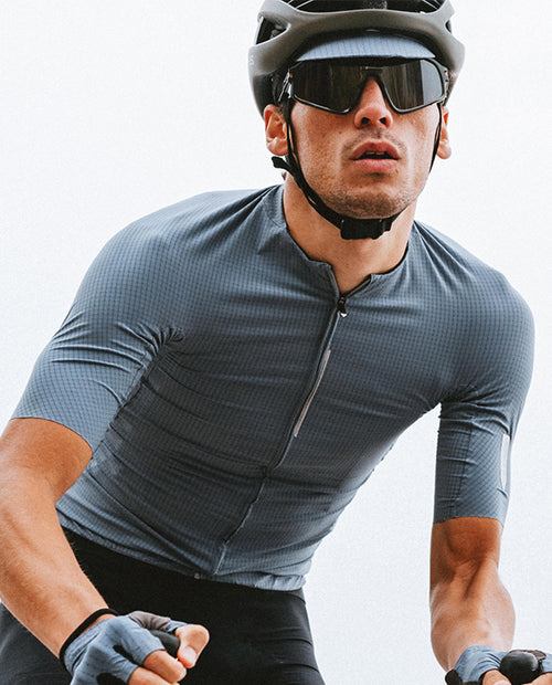 Q36.5 車衣 Dottore Pro Jersey Grisaille 男款 藍灰
