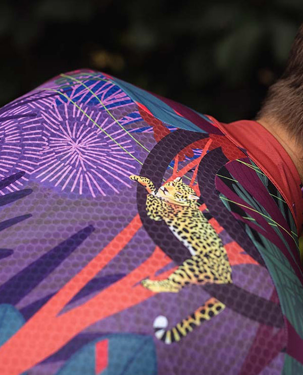 Q36.5 車衣 Gregarius Pro African Wildlife Foundation Jersey Purple 男款 彩