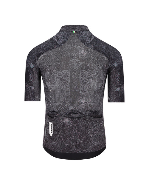 Q36.5 車衣 Gregarius Pro Damascato Jersey Black 男款 大馬士革圖騰黑