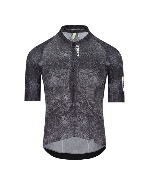 Q36.5 車衣 Gregarius Pro Damascato Jersey Black 男款 大馬士革圖騰黑