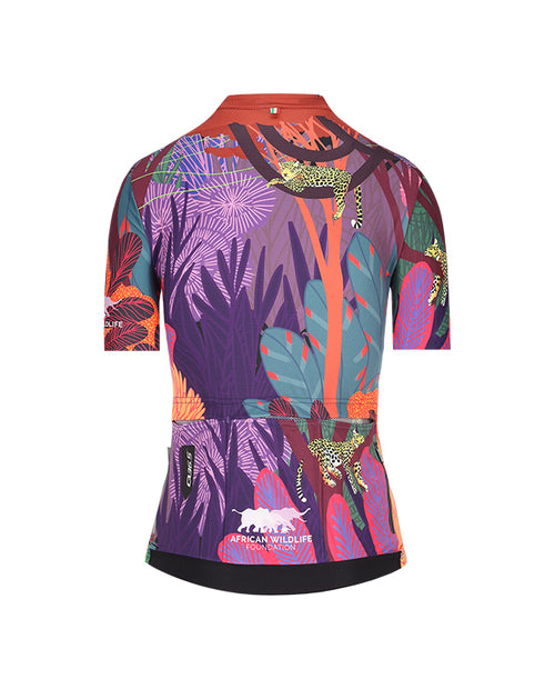 Q36.5 車衣 Gregarius Pro African Wildlife Foundation Jersey Purple 女款 彩