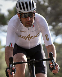 Q36.5 車衣Gregarius Clima Nibali Olympic Jersey White 男款 白金