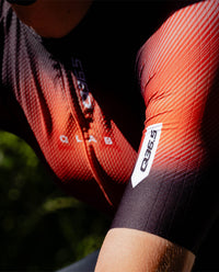 Q36.5 車衣 Gregarius Clima QLAB Jersey Red 男款 黑紅
