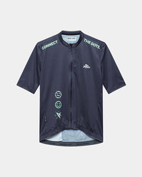 Café du Cycliste 車衣 Fleurette V2 Dots Anthracite 男款 黑炭灰