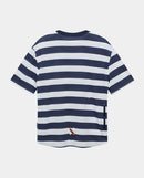 Café du Cycliste 車衣Sandie Jersey Mariniere 男款 海軍藍白條紋