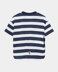 Café du Cycliste 車衣Sandrine Jersey Mariniere 女款 海軍藍白條紋