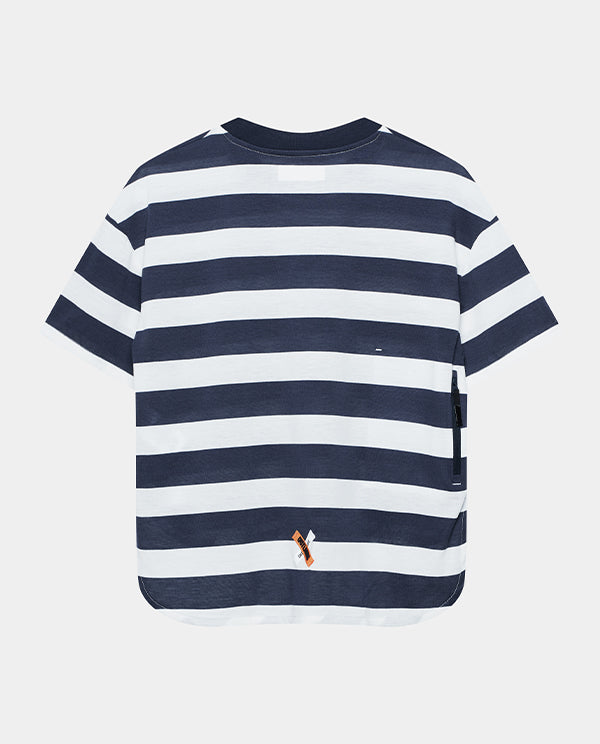 Café du Cycliste 車衣Sandrine Jersey Mariniere 女款 海軍藍白條紋