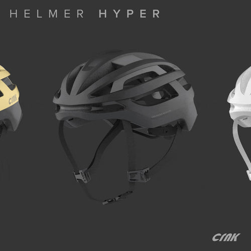 CRNK 車帽HELMER HYPER Cycling Helmet Black 黑
