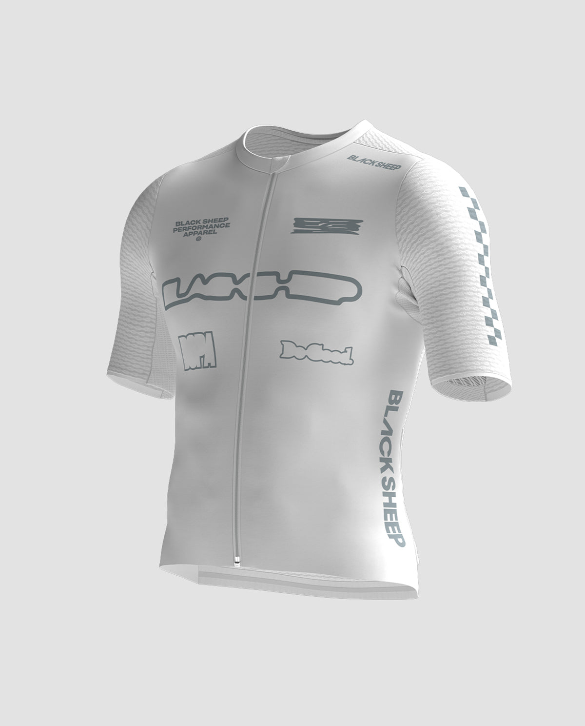 Black Sheep 黑羊 車衣 AeroWeave SS Jersey Untitled Ghost 男款 白