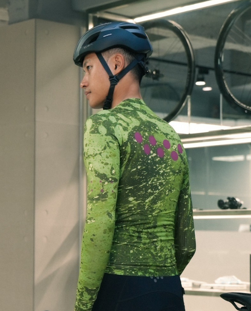 Pedla 薄長袖車衣 RideCamo Air LS Jersey Moss 男款 苔綠