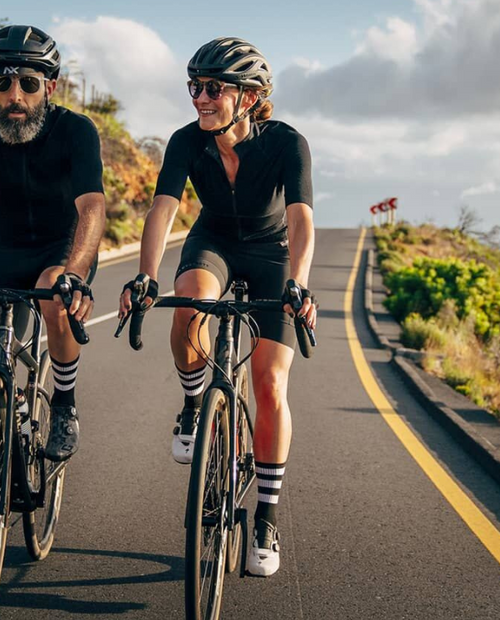 Café du Cycliste 平口無吊帶車褲 Celine Black 女 黑