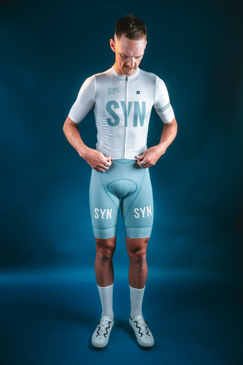 Biehler 車褲 Syndicate Pro Bib Shorts Blue Rain 男款 雨藍