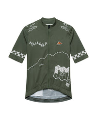 Café du Cycliste 車衣 Sa Calobra Jersey Khaki 男款 卡其綠