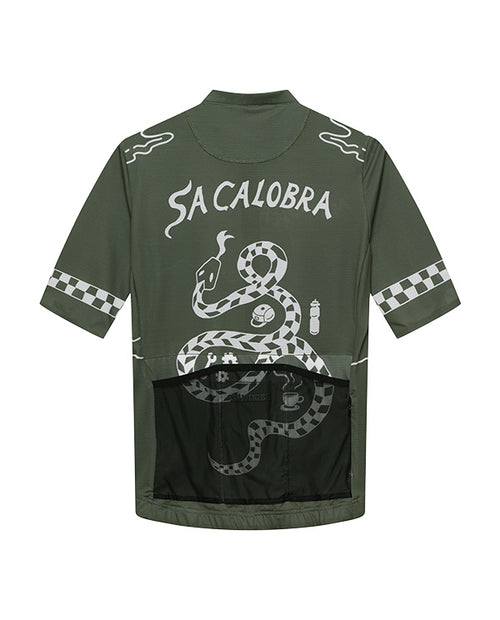 Café du Cycliste 車衣 Sa Calobra Jersey Khaki 女款 卡其綠