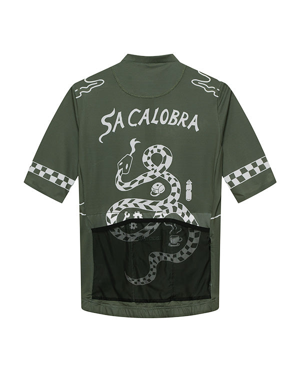 Café du Cycliste 車衣 Sa Calobra Jersey Khaki 女款 卡其綠