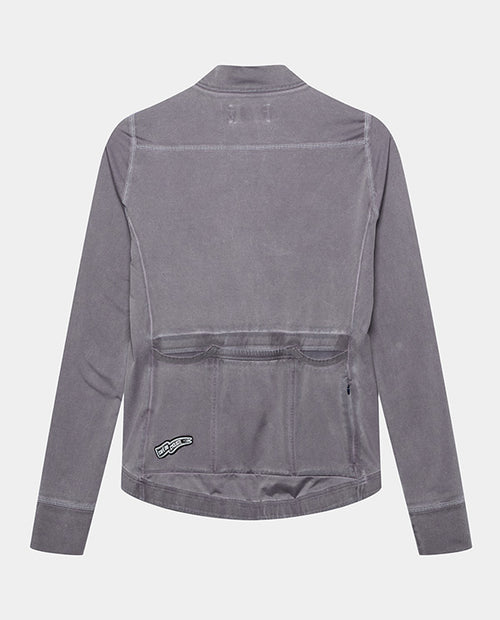 Café du Cycliste 車衣 Charlie ColdDye Charcoal 長袖 女款 炭灰