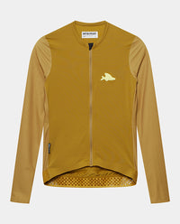 Café du Cycliste 車衣 Andrea Superlight LS Jersey Golden Olive 長袖 男款 金