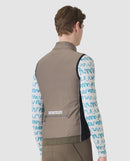 Café du Cycliste 背心 Sibille Softshell Gilet Oyster Grey 男款 棕