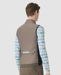 Café du Cycliste 背心 Sibille Softshell Gilet Oyster Grey 男款 棕