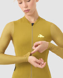 Café du Cycliste 車衣 Andrea Superlight LS Jersey Golden Olive 長袖 女款 金