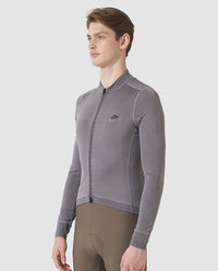 Café du Cycliste 車衣 Charlie ColdDye Charcoal 長袖 男款 炭灰