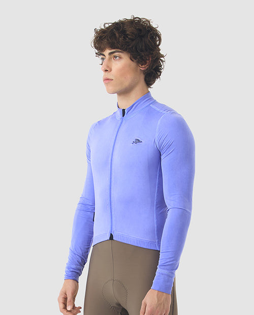 Café du Cycliste 車衣 Charlie ColdDye Verbena 長袖 男款 紫