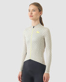 Café du Cycliste 車衣 Constance LS Jersey Puddle 長袖 女款 淺灰格