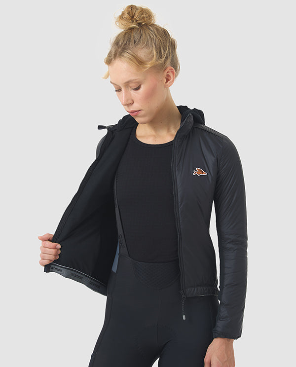 Café du Cycliste 外套Lise Thermal Jacket Black 保暖 女款 黑