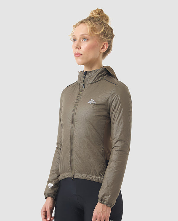 Café du Cycliste 外套Lise Thermal Jacket Carob 保暖 女款 棕