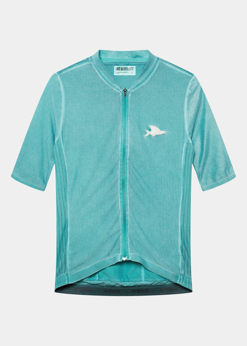Café du Cycliste 車衣 Angeline V2 Ultralight Jersey Cold Dye Dark Sea 男款 深綠