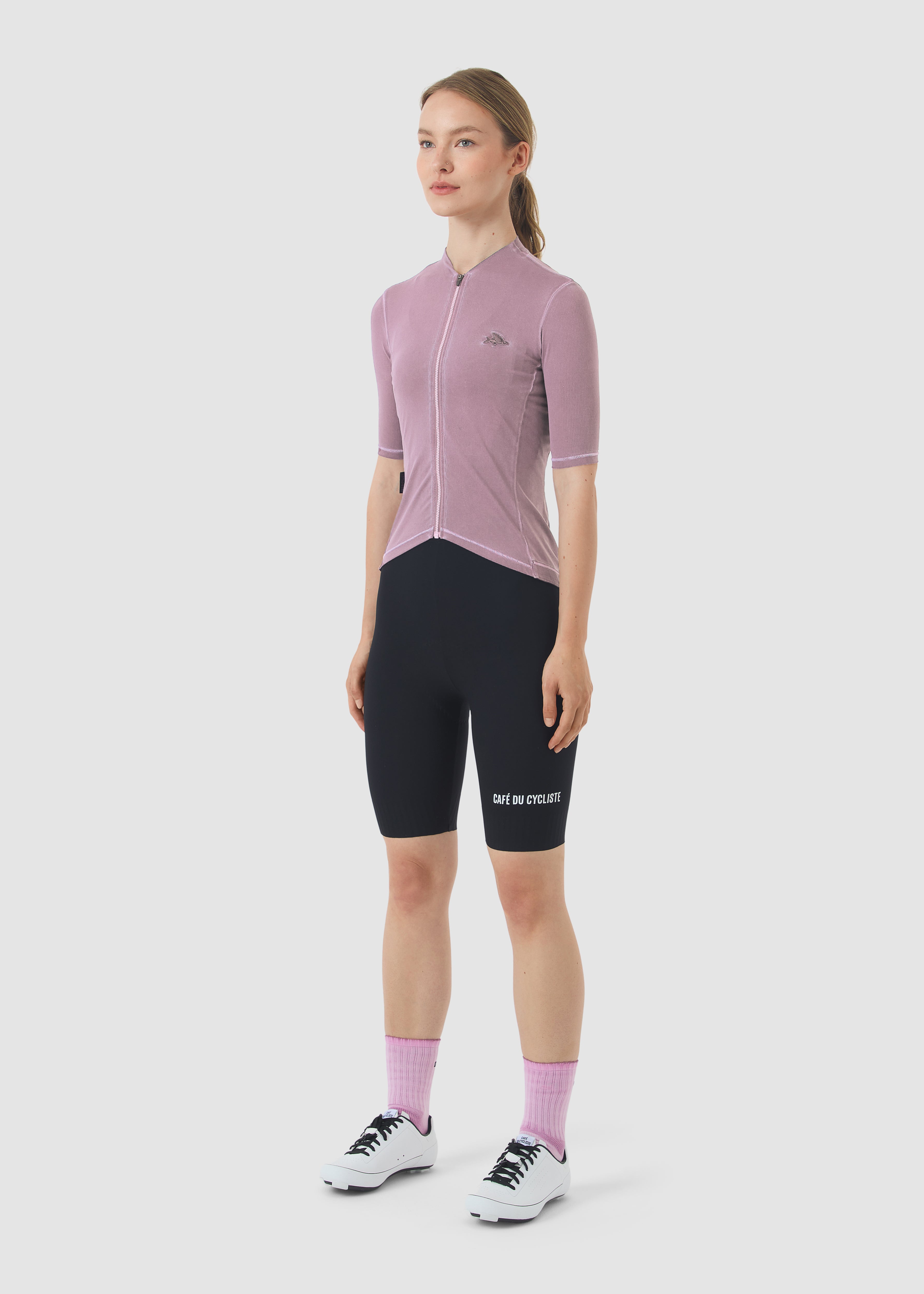 Café du Cycliste 車衣 Laurette Superlight Jersey Cold Dye Mineral Pink 女款 冷染粉