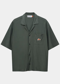 Café du Cycliste 休閒車衣 Gladys Ultralight Shirt Khaki 男女共版 卡其綠