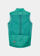 Café du Cycliste 防風背心 Edith Windproof Gilet Cold Dye Dark Sea 男款 冷染綠