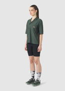 Café du Cycliste 休閒車衣 Gladys Ultralight Shirt Khaki 男女共版 卡其綠