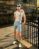 EDW 車褲EdW Eclectic Bib Shorts Horizon 男款 灰藍