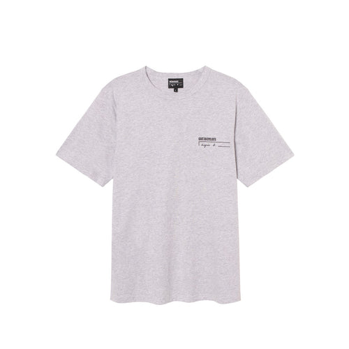 Café du Cycliste 短T Enzo T-Shirt Light Grey 灰 男女共版 - agnès b. 聯名