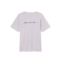 Café du Cycliste 短T Enzo T-Shirt Light Grey 灰 男女共版 - agnès b. 聯名