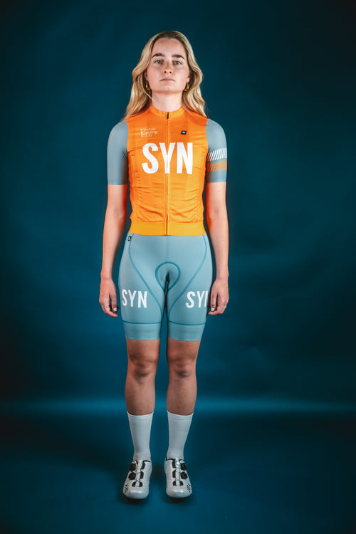 Biehler 車褲 Syndicate Pro Bib Shorts Blue Rain 女款 雨藍