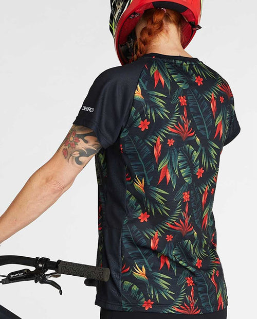 DHaRCO MTB SS Jersey Tropical 女-短袖