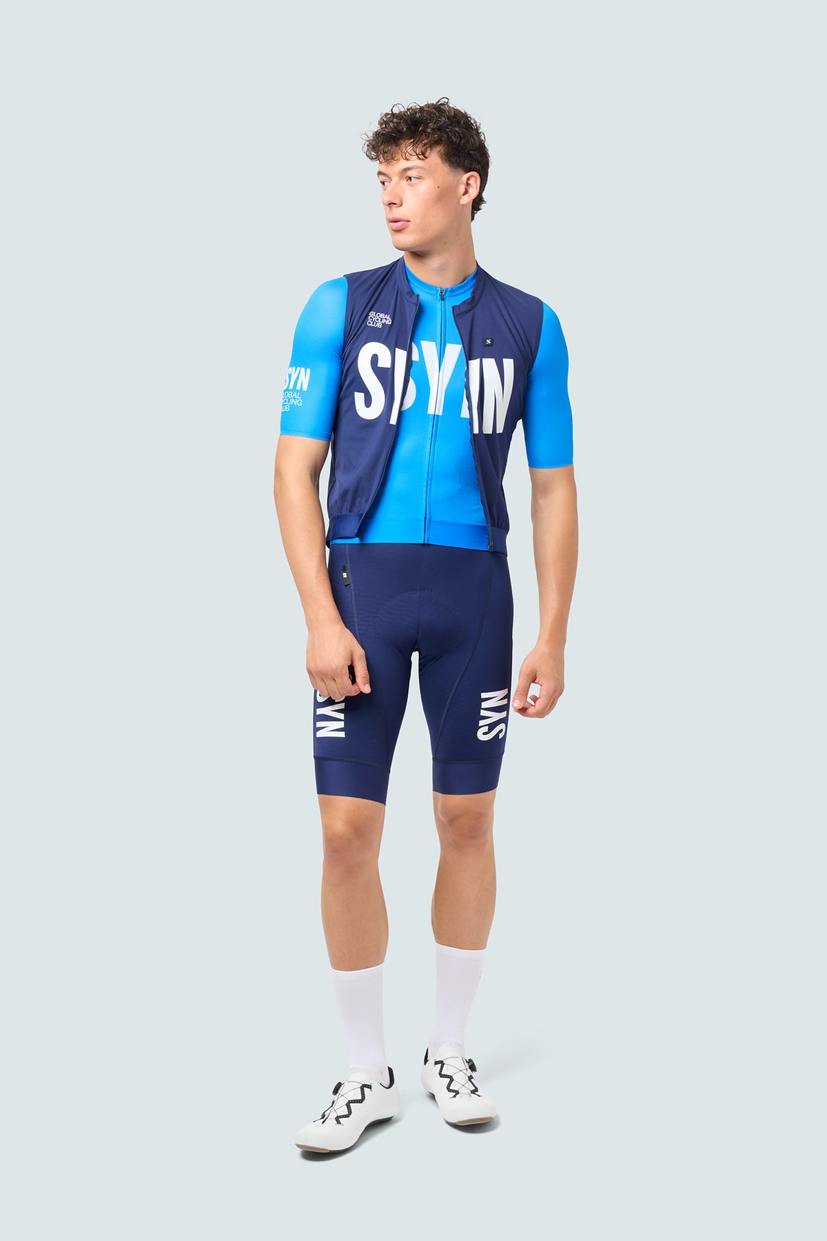 SYN 車褲 Pro Bib Shorts 2.0 Dark Blue 男款 藍