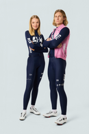 SYN 保暖長袖車衣Pro Team APEX Thermal LS Jersey 2.0 Dark Blue 女款 藍
