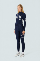 SYN 保暖長車褲 Pro Team APEX Thermal Bib Tights Dark Blue 女款 藍
